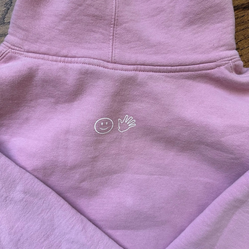 Glossier Pink Hoodie - Picture 7 of 8